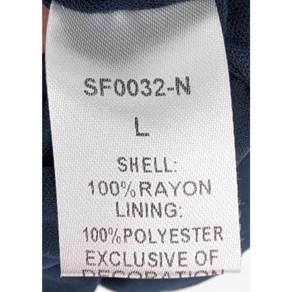 THML Womens Black Boho Cottage Batik Embroidered V Neck A Line Mini Dress Large - Picture 8 of 9